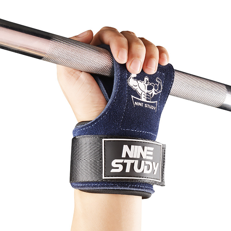 Crossfit G - Novo couro luvas de ginásio pull-ups