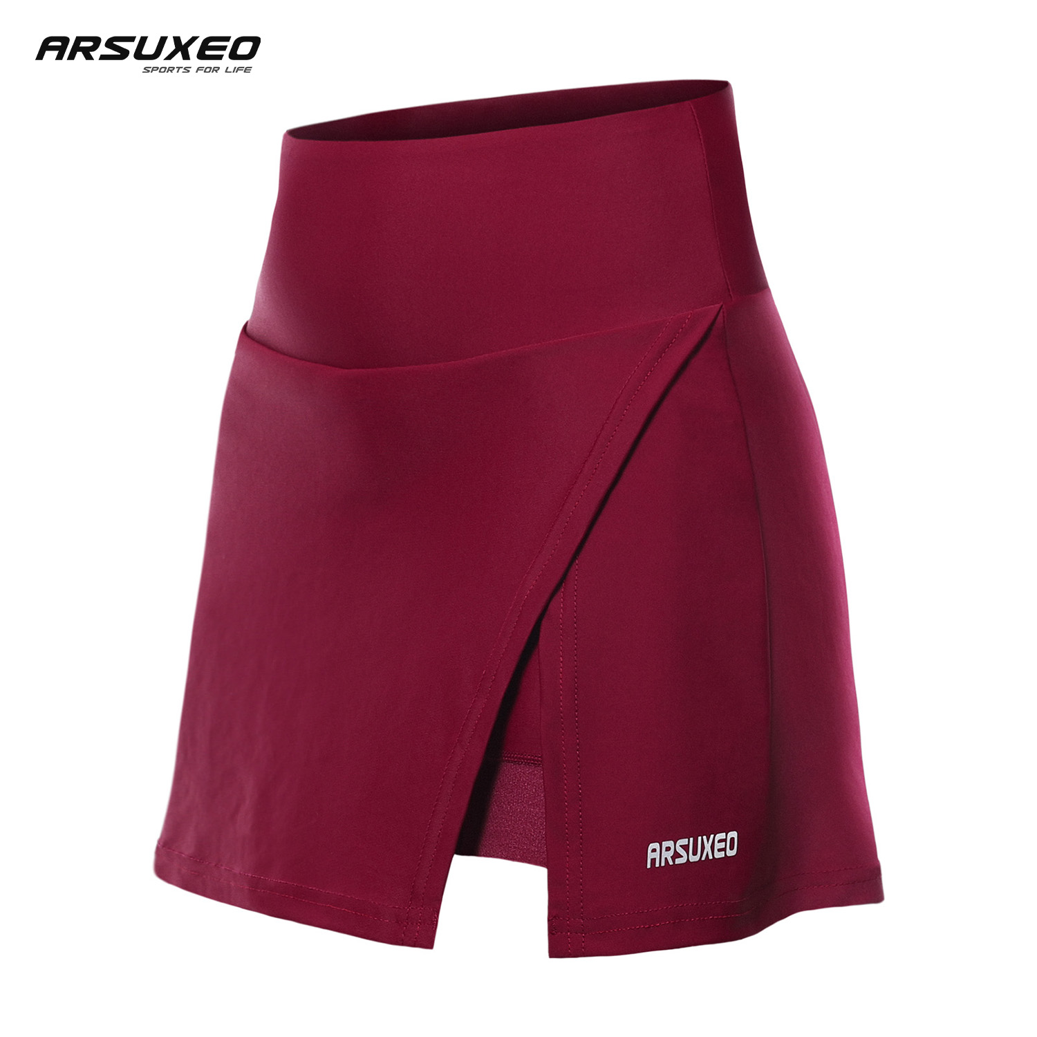 Crossfit G - ARSUXEO-Calções de ciclismo feminino casual, treino,