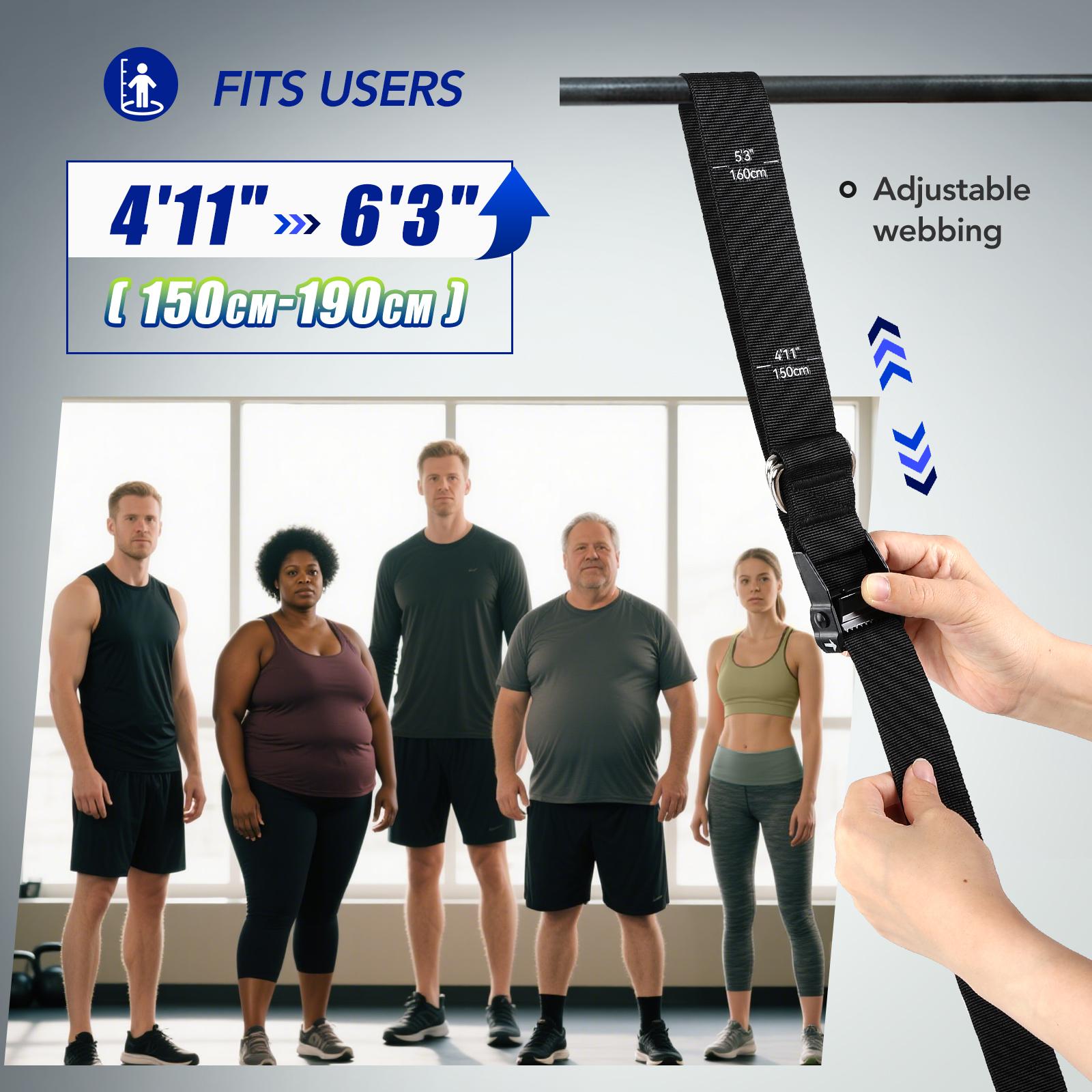 Conjunto de Faixas de Assistên - Pull Up Assist Band avaliação e preço