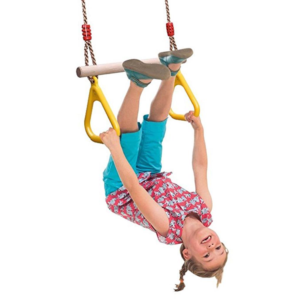 Conjuntos de Balanço para Dive - Gymnastic Ring Wood avaliação e preço