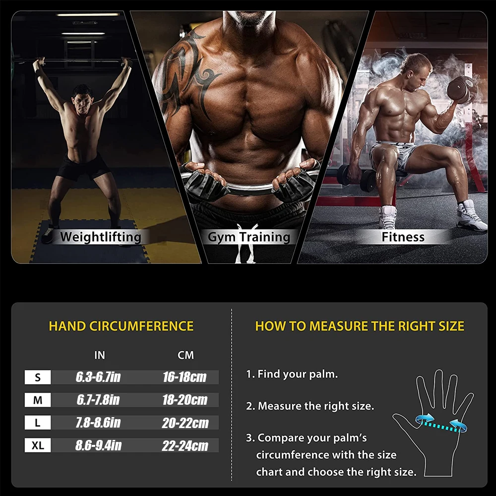 Luvas de ginástica meio dedo c - Crossfit G avaliação e preço