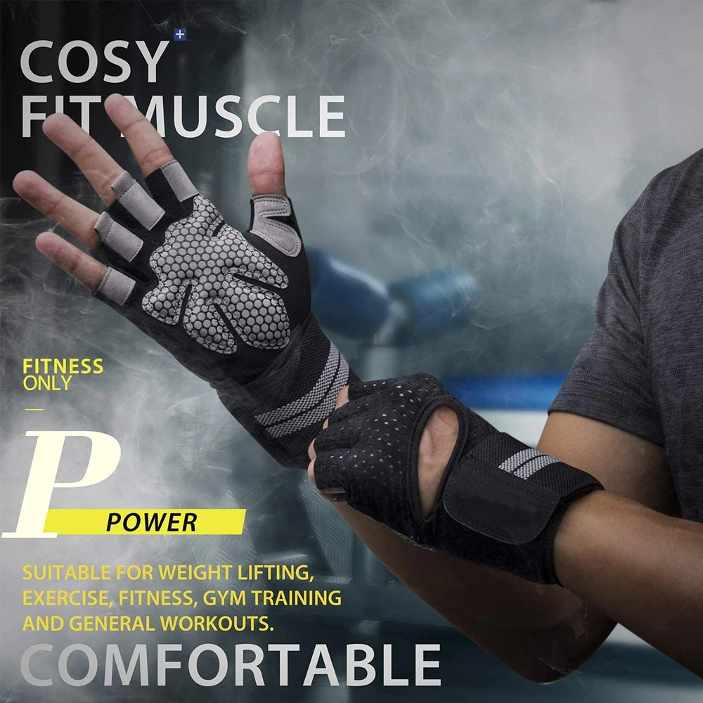 Luvas de ginástica meio dedo c - Crossfit G avaliação e preço